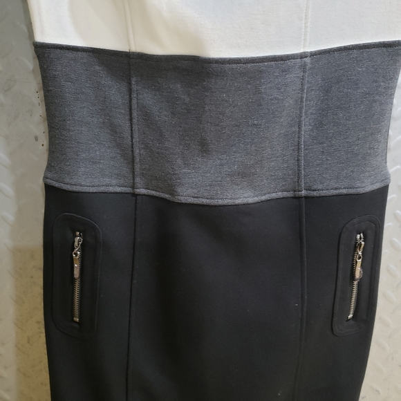 NWT LAUNDRY BY DESIGN color block top / waist / skirt dress (4) - Picture 7 of 11